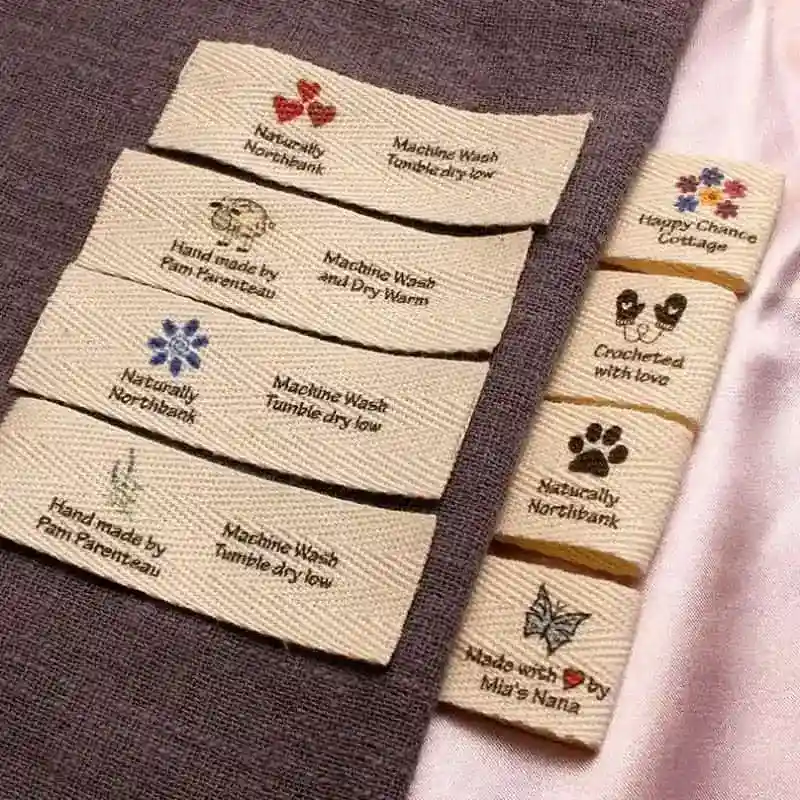 Digitizers Patch: Custom-Sewing-Labels-Brand-Cotton-Labels-Logo-or-Text-DIY