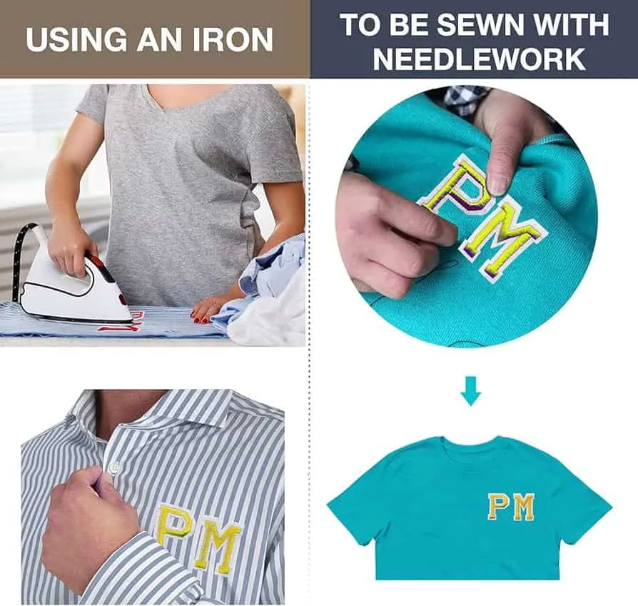 Digitizers Patch: Iron On Patches Clothing, school, unform, t-shirt, bags, caps