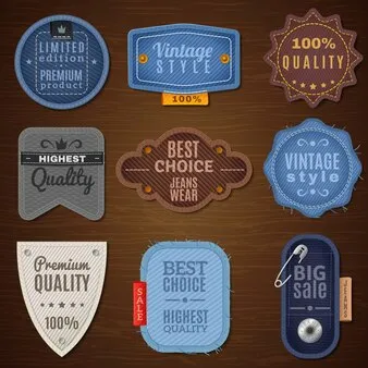 Digitizers Patch: custom denim woman jeans patches