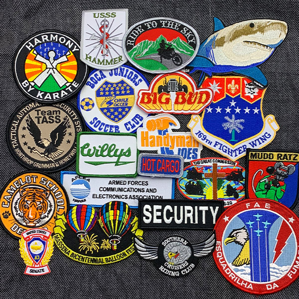 Custom embroidery Patches Made to Order Quality Embroidered Patches