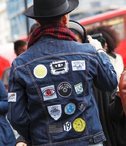 digitizers patch Denim jacket patches