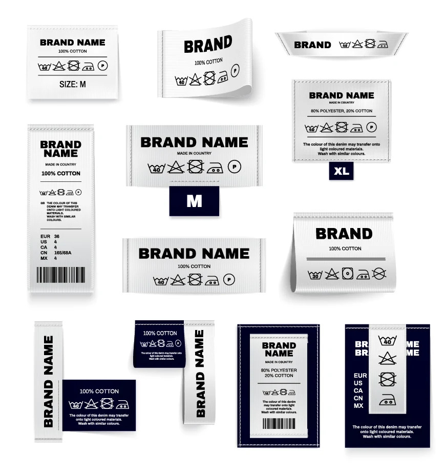 digitizers patch professional tag or woven label design