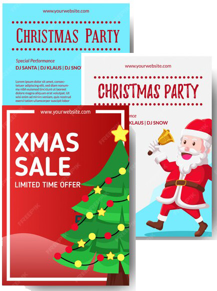 digitizers patch pack christmas party flyer service